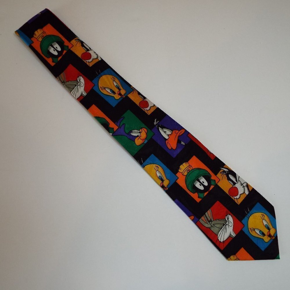 Vintage Looney Tunes Mania Tie